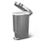 Simplehuman 40 Liter/10.6 Gallon Slim Kitchen Step Trash Can with Liner Rim, Grey Plastic CW1391 - alternate 2